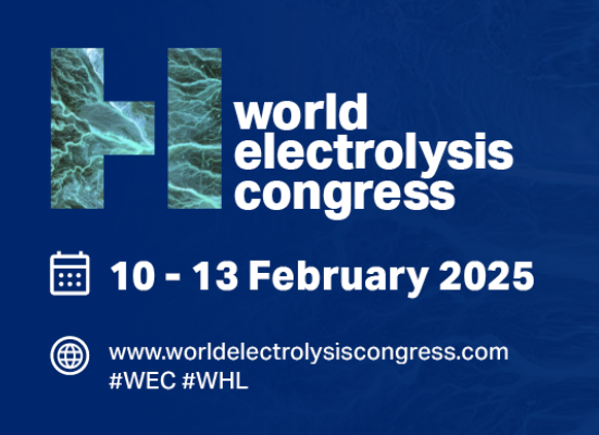 World electrolysis congress 2025